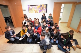 Visita de Crianças